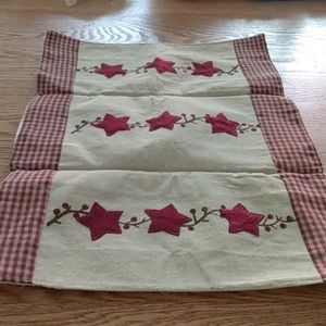 Star linen cloth "host picks"